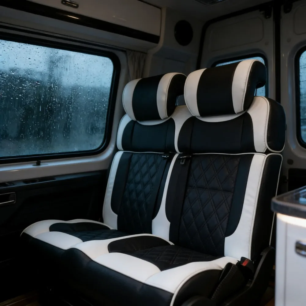 

Многофункциональное поворотное кожаное автокресло, оптовая продажа, настраиваемая роскошь, конверти автодомов, автофургонов, фургонов, караванов в плоские кровати