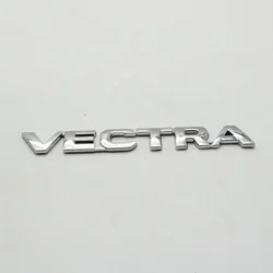 For  Vectra 3D Emblem Badge Letter Car Rear Trunk Number sticker logo