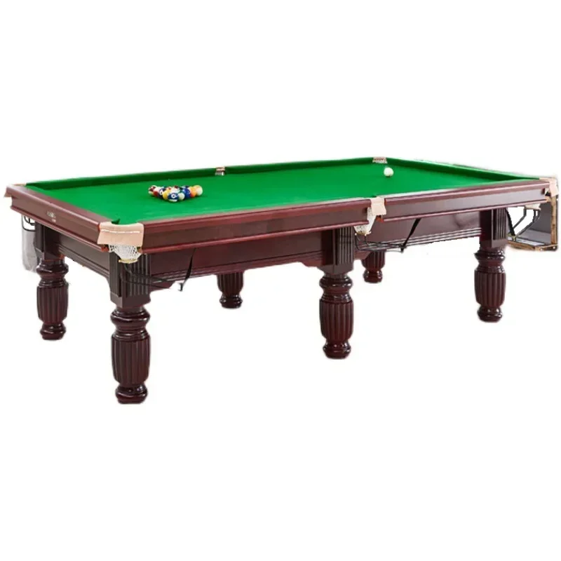 Standard Pool Table Household Multifunctional 2-in-1 American Black Eight Black 8 Indoor Chinese Marble