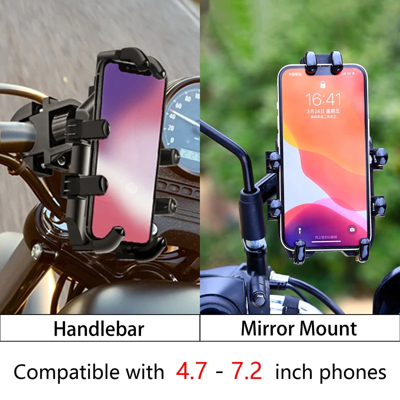 For CFMOTO CF650 650NK 400NK 250NK 400GT 650MT Accessories Motorcycle Handlebar Mobile Phone Holder GPS Stand Bracket For CFMOT