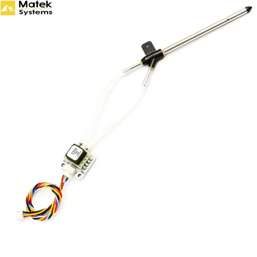 Matek AS‑DLVR‑I2C Digital I2C Airspeed Sensor Module with Pitot Tube, 2500Pa Differential Pressure Sensor for RC Fixed Wing VTOL