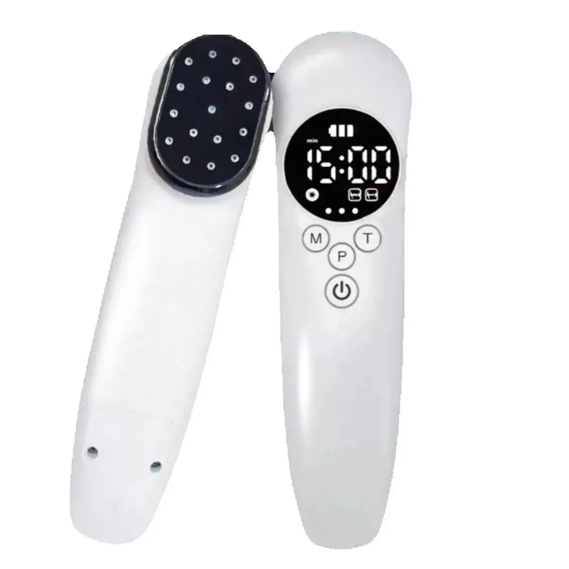 

3-in-1 Pain Relief Device: 808nm Infrared Laser + 650nm Red Light + Electric Impulse - Home Use for Back/Neck/Knees