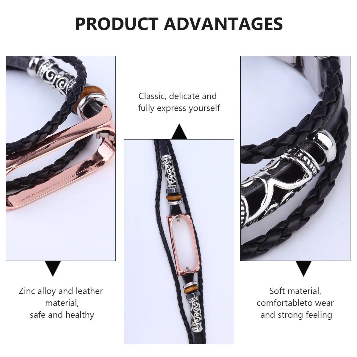 سوار بديل بنمط ريترو متوافق مع سوار معصم 4 عالي الجودة سوار بديل للرياضة #4