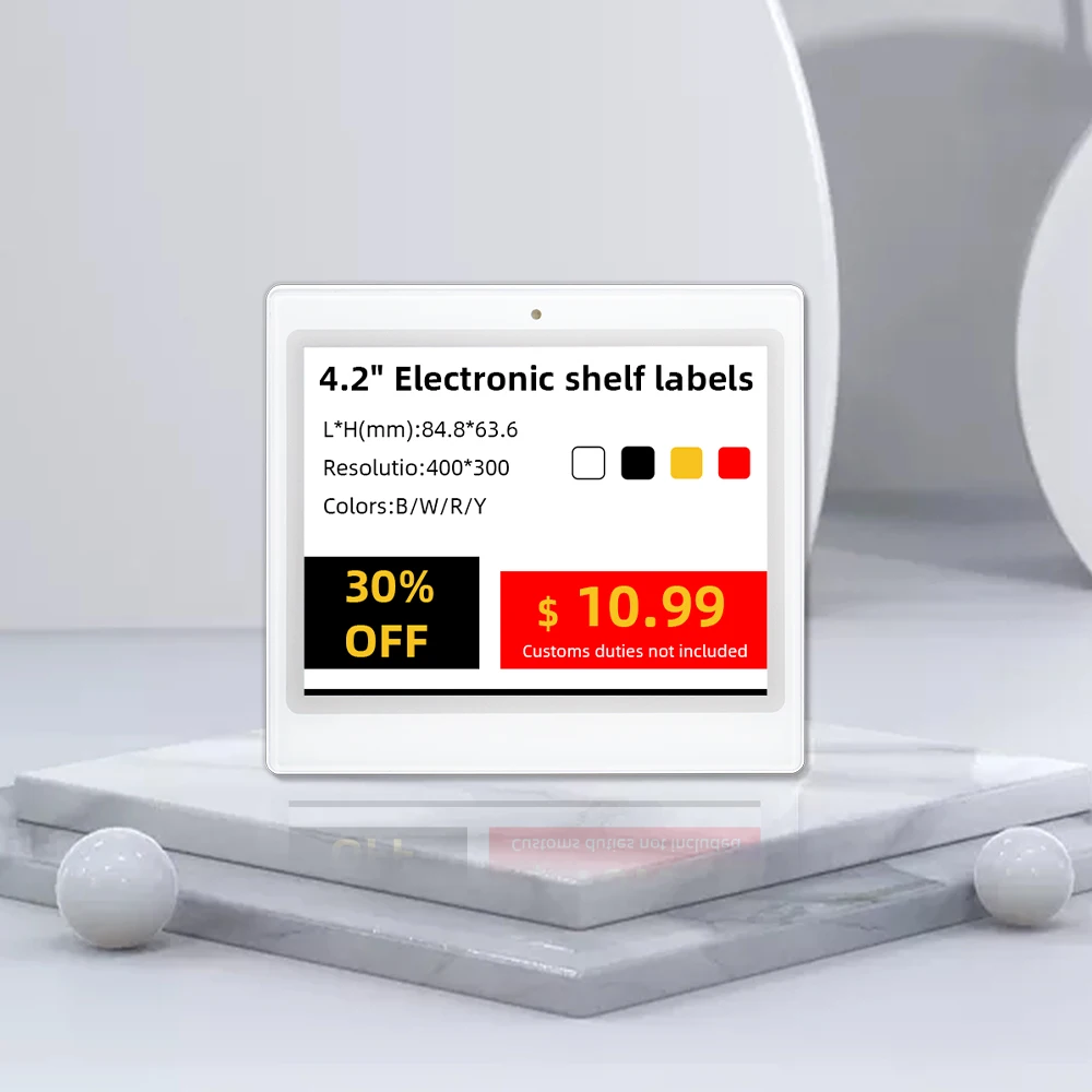 

Zhsunyco Electronic LED Shelf Labels For Retail Store Supermarket Shelves ABS Material