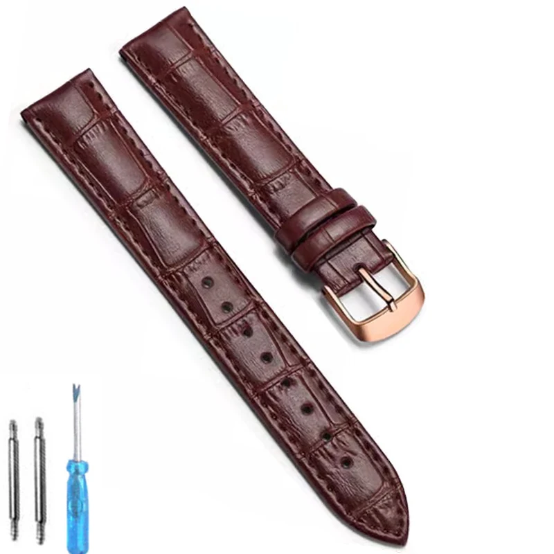 Premium High Quality Watch Leather Watch Band Comfortable Genuine Leather Watch Strap 18mm 20mm 22mm 24mm Watchbands+tool