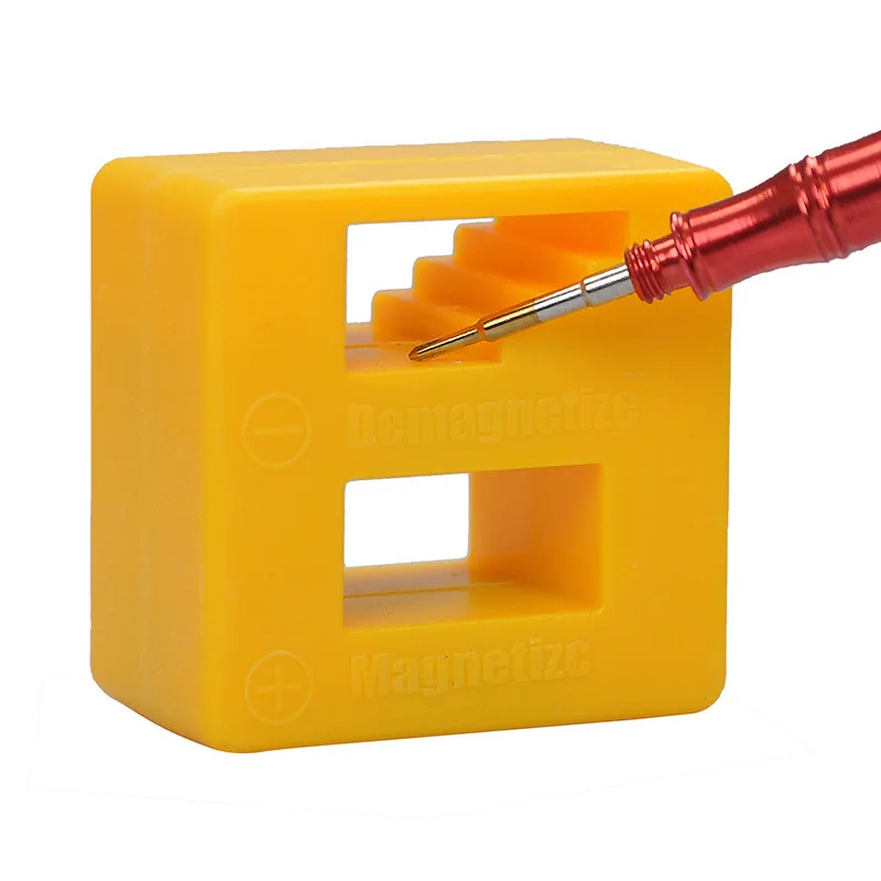 1 buah obeng Magnetizer Phillips Bit Magnetizer Phillips Demagnetizer peninggi Driver Demagnetizer