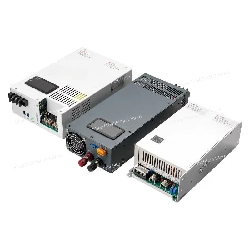 

Импульсный источник питания 1000W/1500W/4000W с цифровым дисплеем напряжения и тока, 220В на 24В/36В/48В/0-110В, 90А