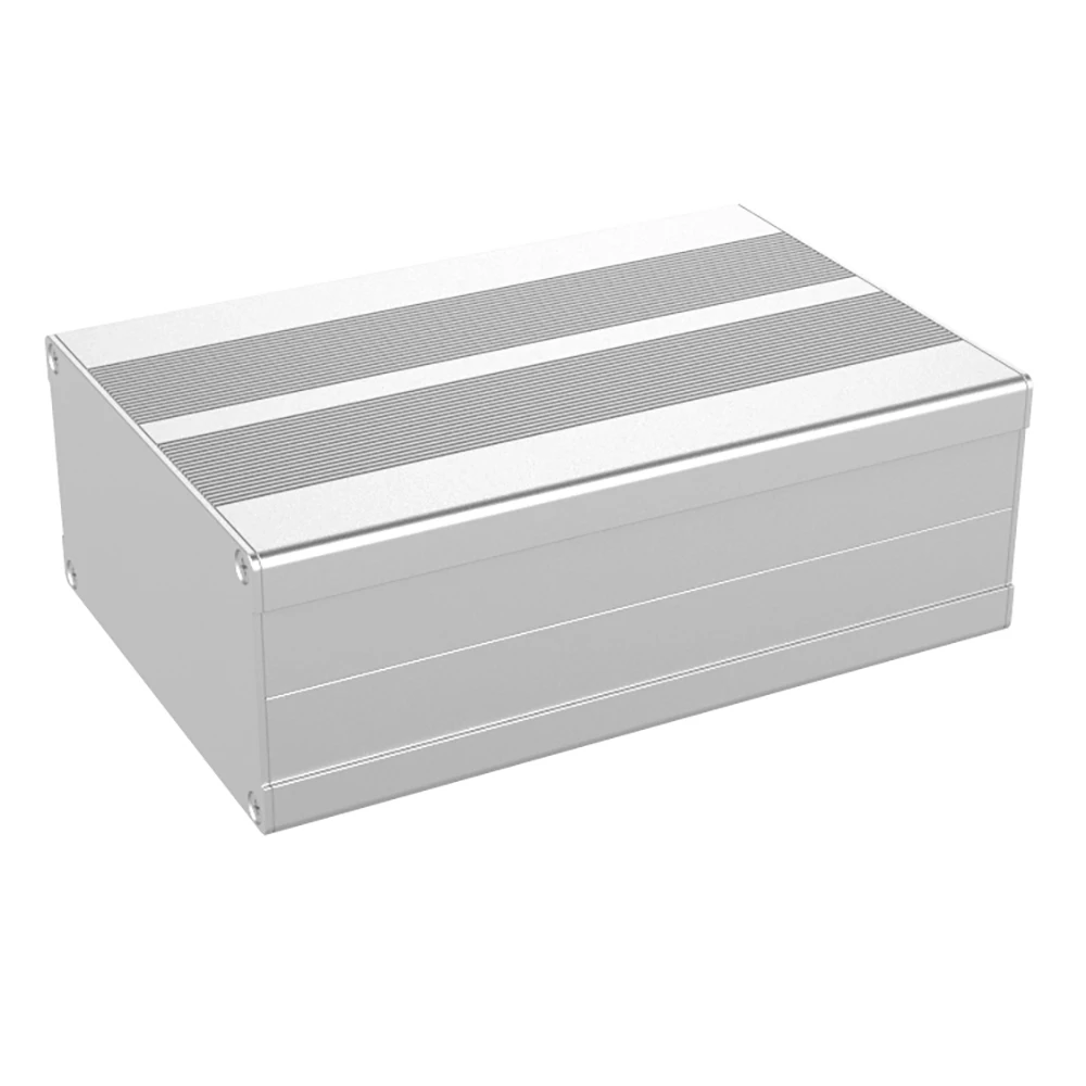 H19 106*55mm Custom Supply Heat Sink Sheet Metal Project BoxOutlet Box Aluminium Enclosure