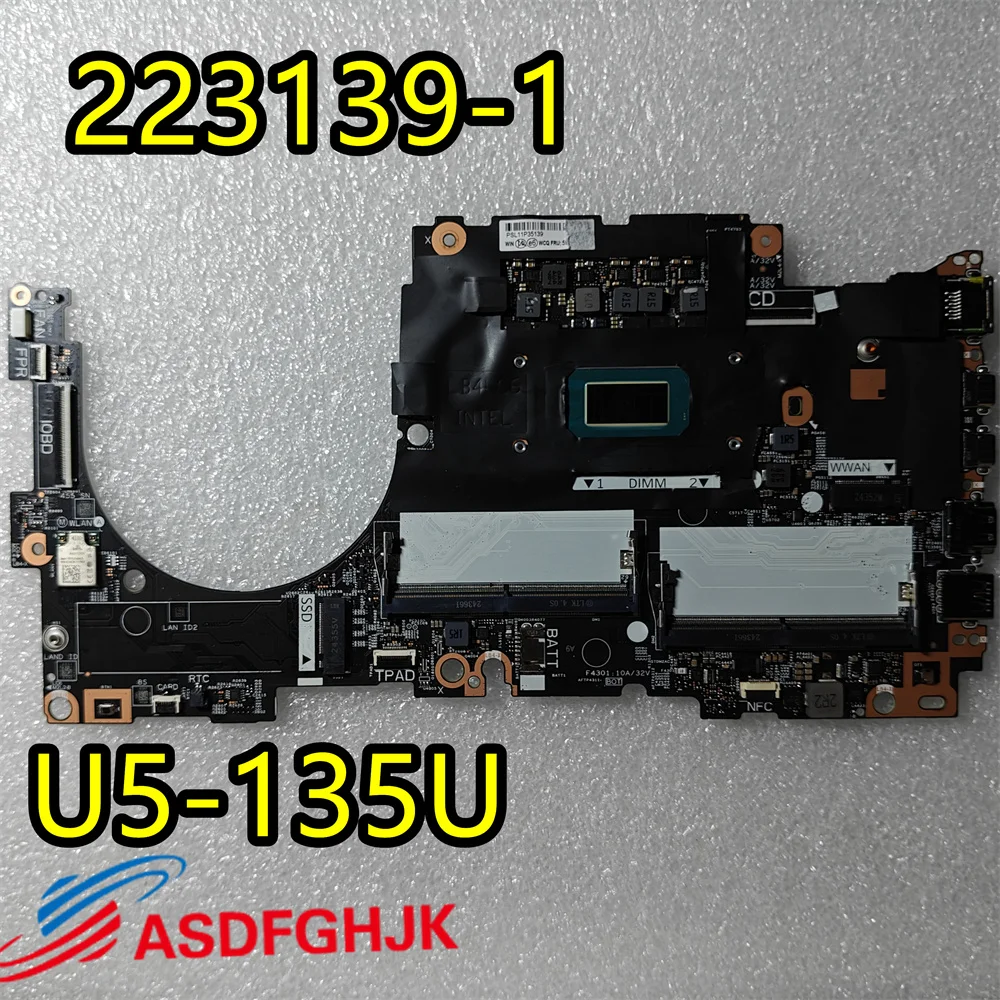 For Lenovo Thinkpad L14 Gen 5 Laptop Motherboard U5-135U 223139-1 5B21P26747