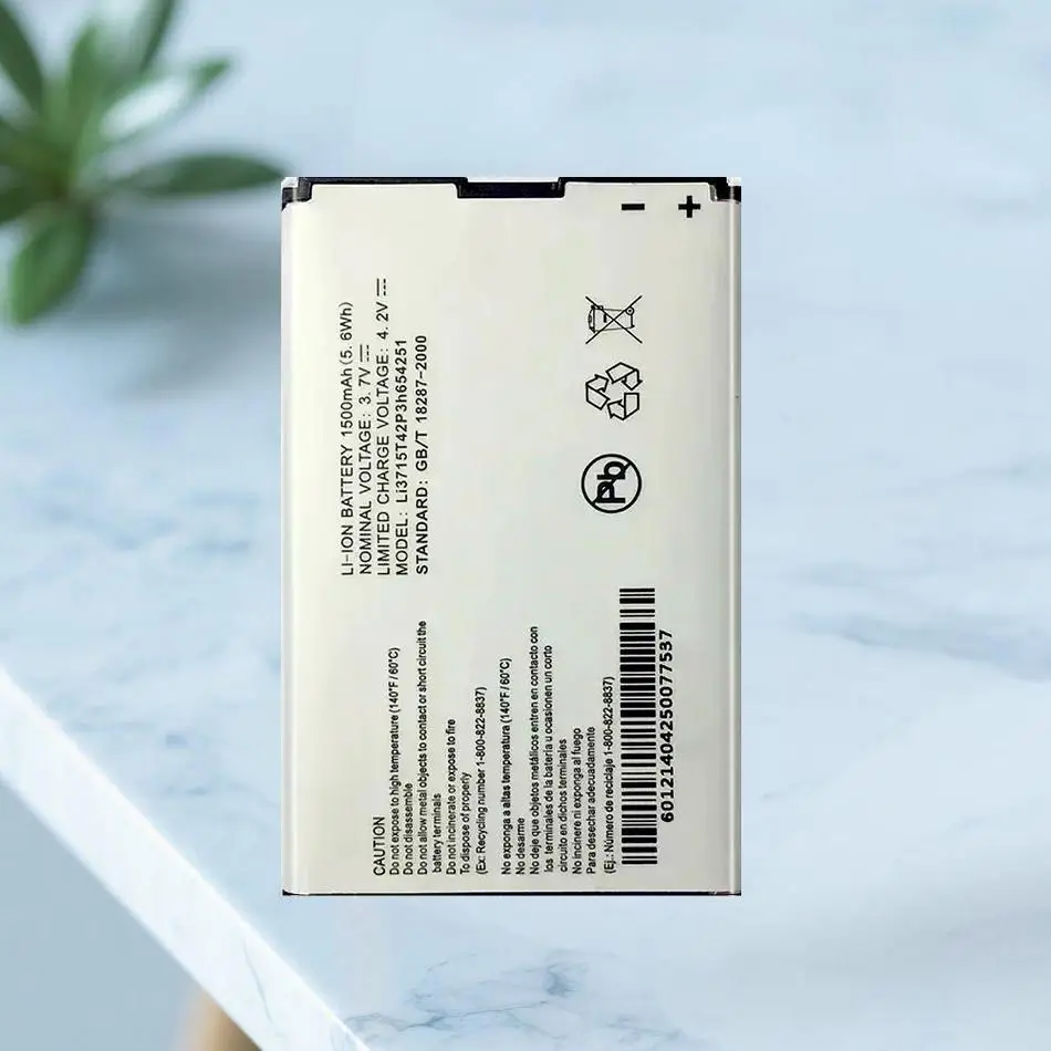 

Для Zte V790 N700 N790 N790s R750 U235b U230 1500 мАч LI3715T42P3H654251 аккумулятор мобильного телефона высокой емкости