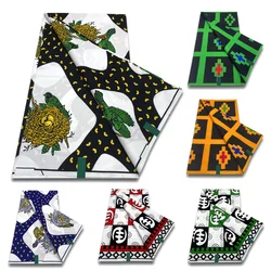 2023 High Quality African Wax Print Fabric 100% Cotton Soft African Real Wax Guaranteed Veritable Ankara Ghana Wax Fabric