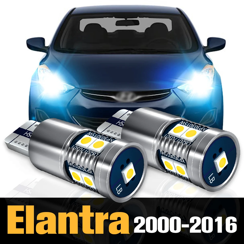 

2x Canbus LED Clearance Light Parking Lamp Accessories For Hyundai Elantra 3 4 2000-2016 2007 2008 2009 2010 2011 2012 2013 2014