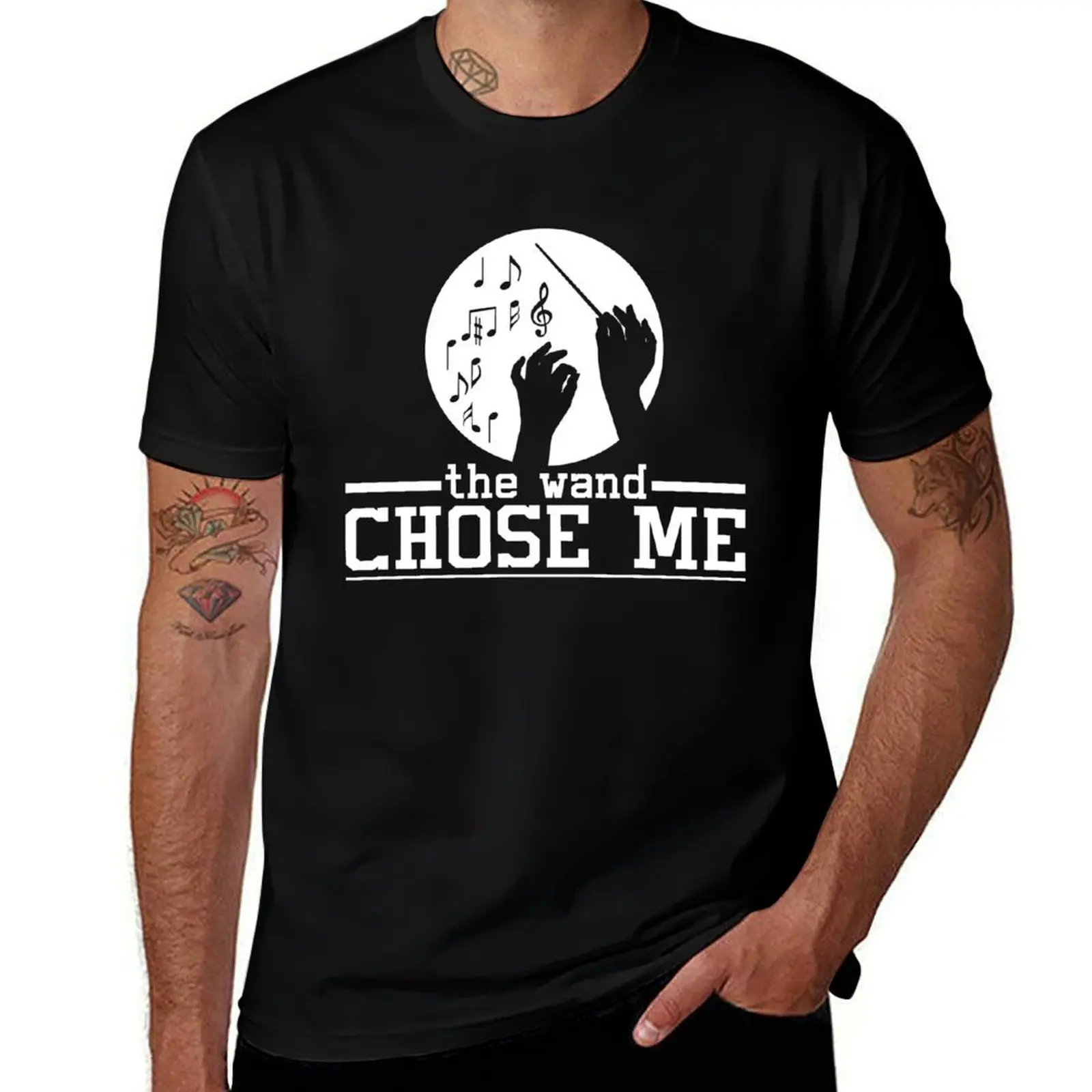 Conductor Maestro Orchestra Choir Conduct Gift T-Shirt Basic Lightweight Short Sleeve Tee T-Shirt