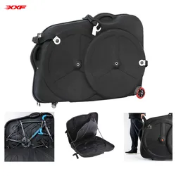 Bike Travel Hard Case, EVA Material, Rainproof Bike Box, Bicycle Bag, Road Bike Transport Luggage, 26 