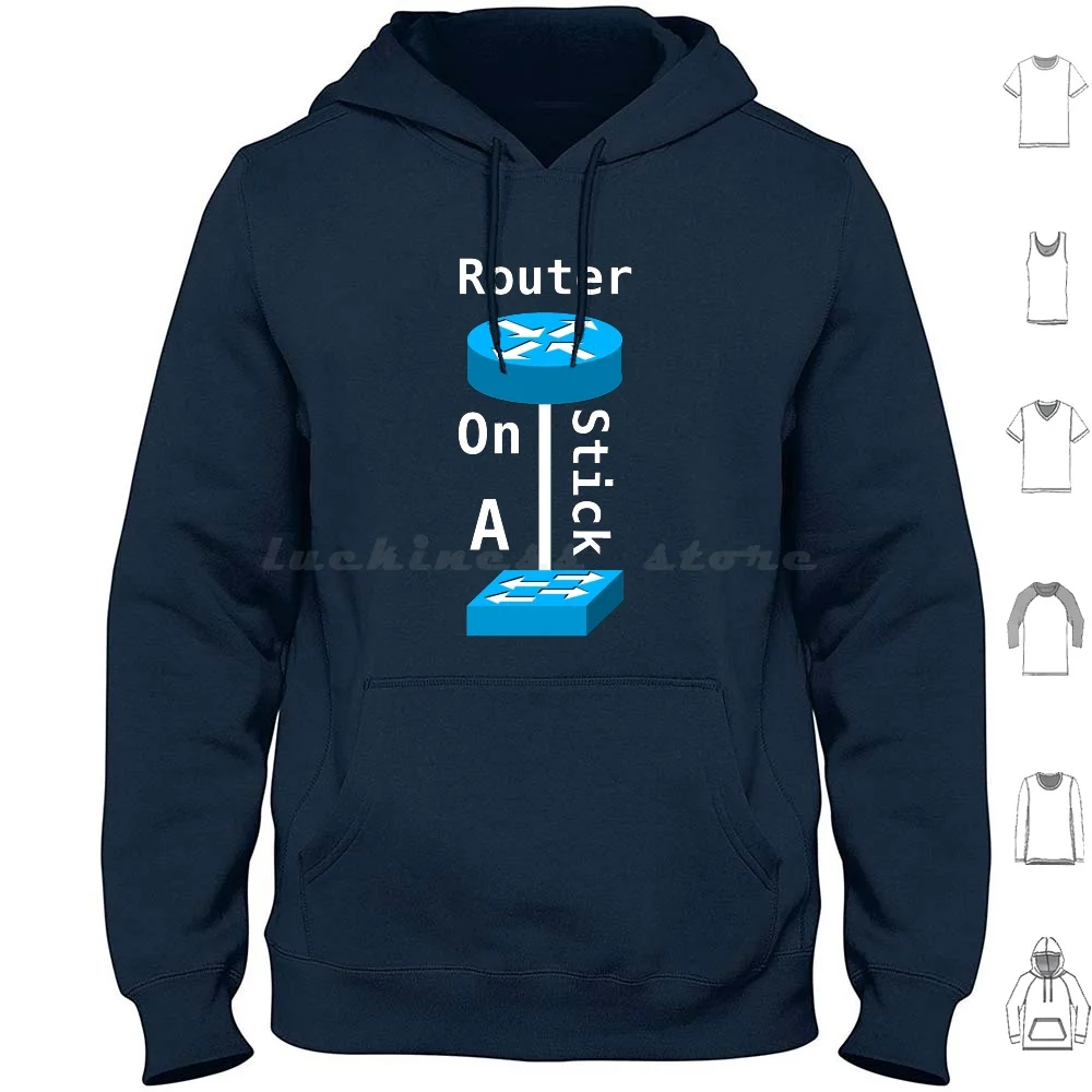 راوتر على عصا هوديس كم طويل Ccna Ccent راوتر التبديل واي فاي Sysadmin Unix Linux Geek Nerd القرصنة هاكر