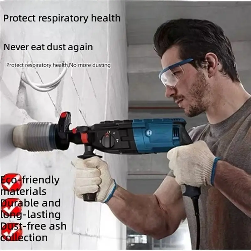 ABVG-Workshop Dust Collection Tool Sealed Dust Shroud Dust Shroud Angle Grinder Dust Shroud Construction Dust Shroud