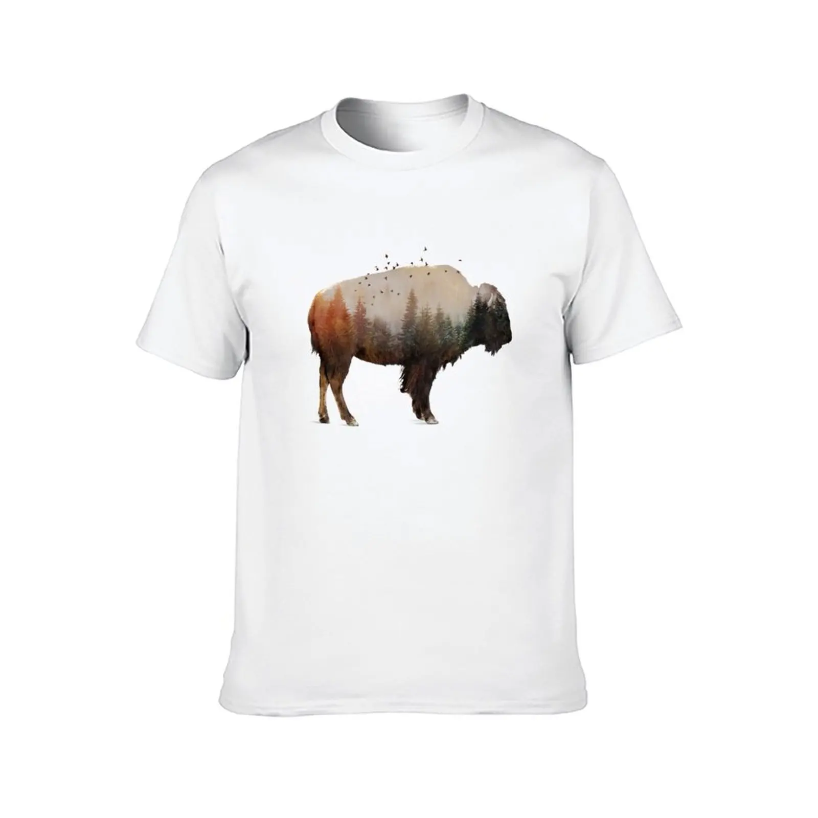 Bison T-Shirt graphic t shirts for man cotton t shirt pack anime t shirts for man T-Shirt #2