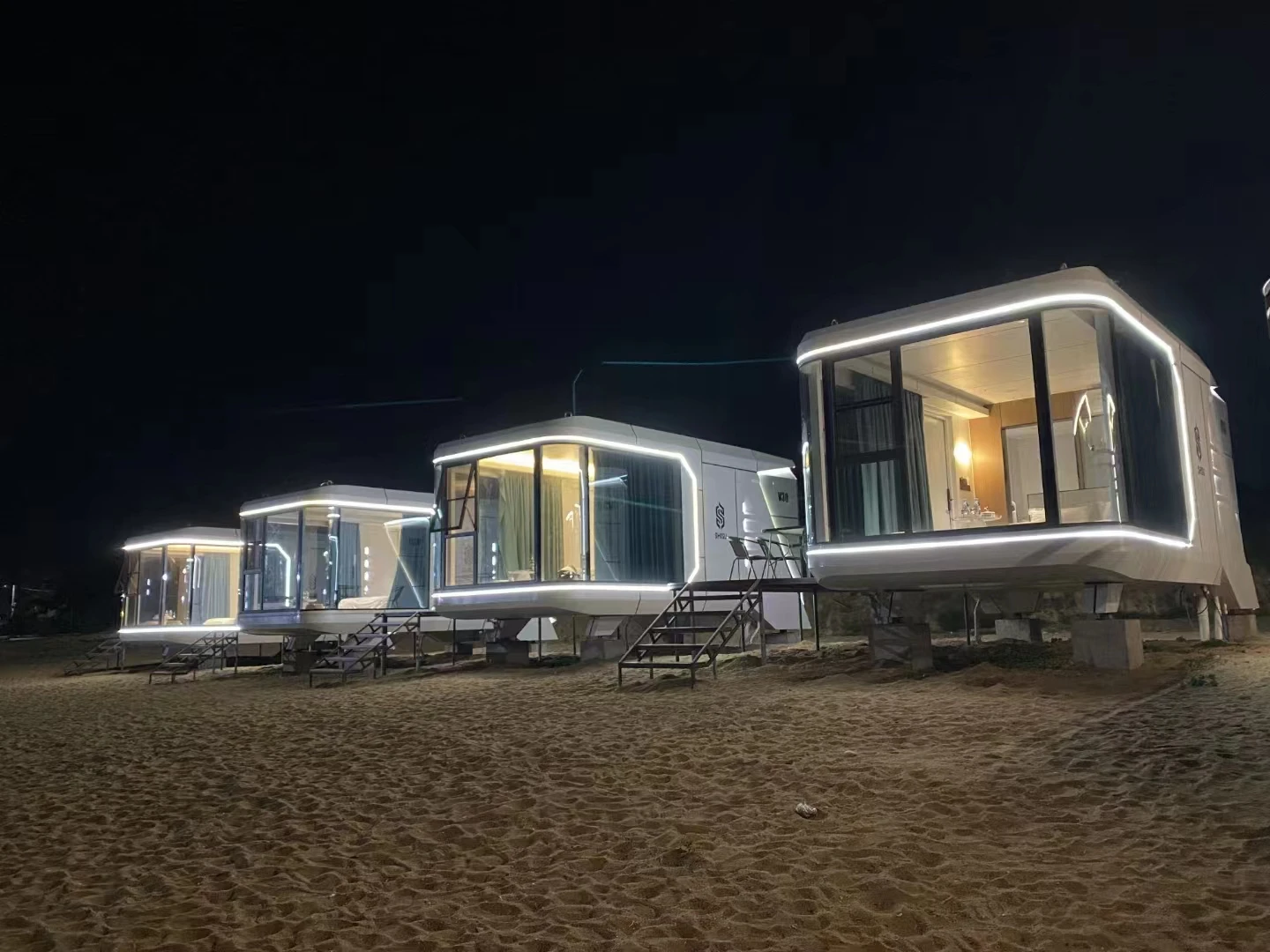 Rod Design Mobile Resort Space Hotel, Capsule Cruiser, Wear A, Conteneur Home, Moderne et Modulaire, 2024