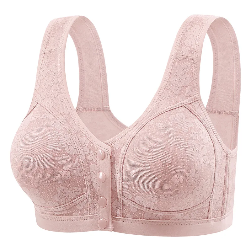 Still-BH für Mädchen, vorne geschlossener Camisole-Stil, für Frauen mittleren Alters, unterstützender BH für große Brüste, Anti-Sagging-BH für Mütter
