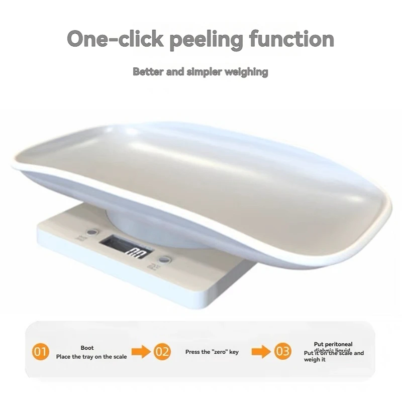 High Precision Digital Scale Weight Balance Scale Pet LCD Electronic Scale Dogs Cats Animal Weighing Tools For Baby