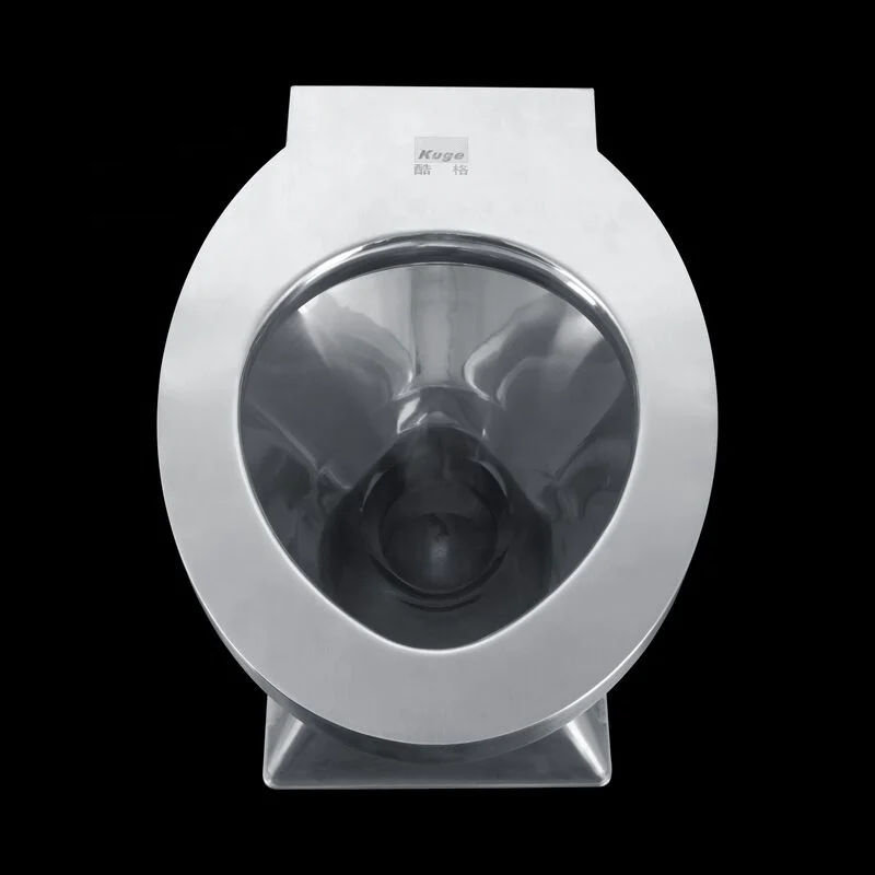Kuge Stainless Steel Camping Toilet Portable Rv Toilet For Bus And Train
