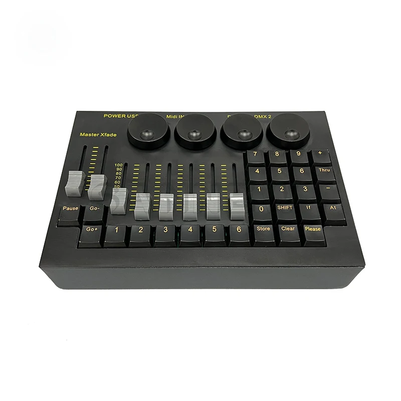 Mini MA Console Command Fader On PC Wing For Stage Effect Lighting Disco DJ Moving Head DMX Controller