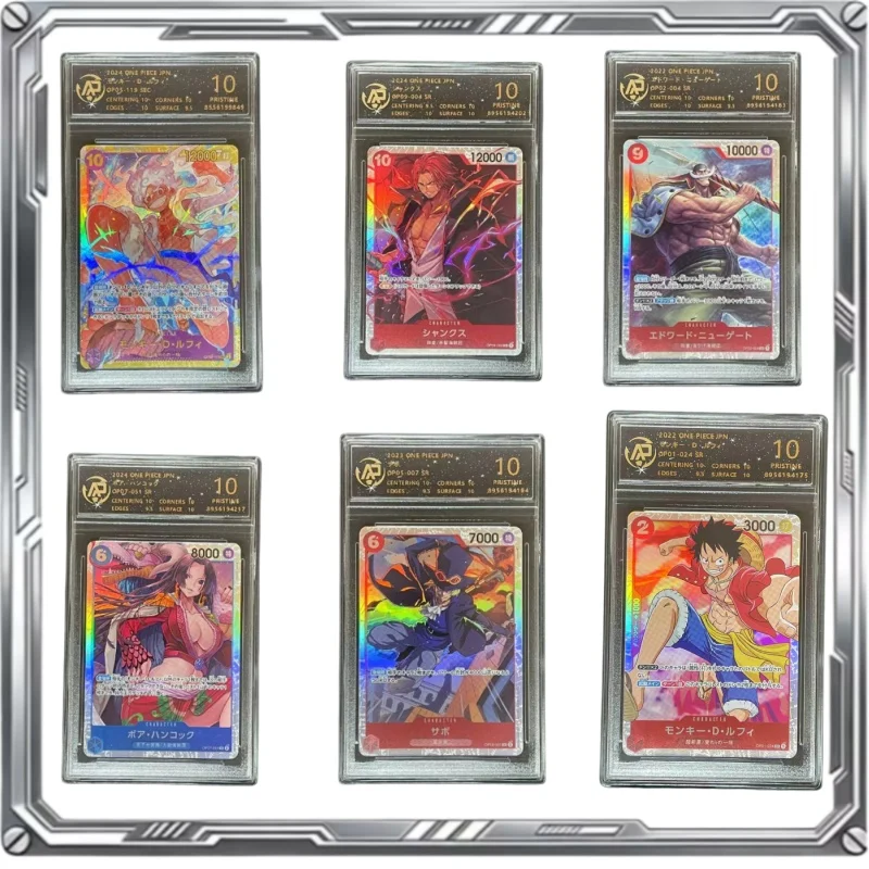 

One Piece OPCG Card Luffy Solon Hancock Na Meies Empress Red Hair Sabo Hawkeye Day Rating Collection Card Toy Gift