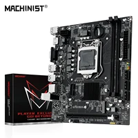 La placa base MACHINIST H110 admite CPU Intel Core LGA 1151 DDR4 RAM y M.2 NVME SDD VGA HDMI