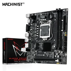 マザーボードMACHINIST-H110,Lga 1151, Intel Core cpu,ddr4,m.2,nvme,sdd,vga,hdmi