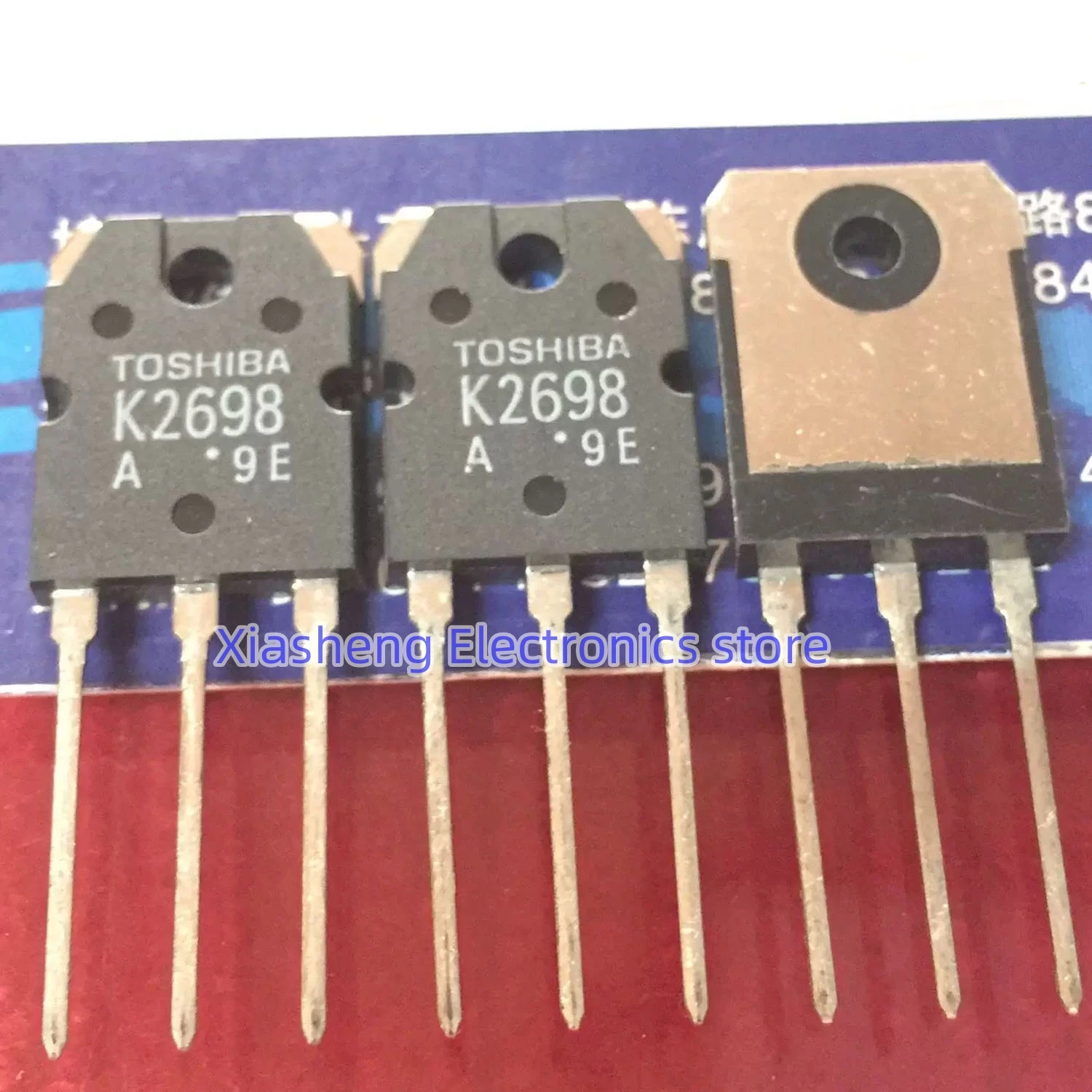 

New Original 5Pcs 2SK2698 K2698 TO-3P Transistor In Stock Good Quality