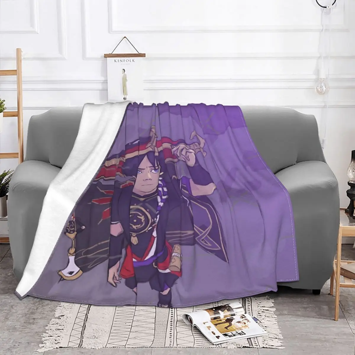 Scaramouche Plush Knee Blanket Blankets & Throws Home And Decoration Throw Blanket