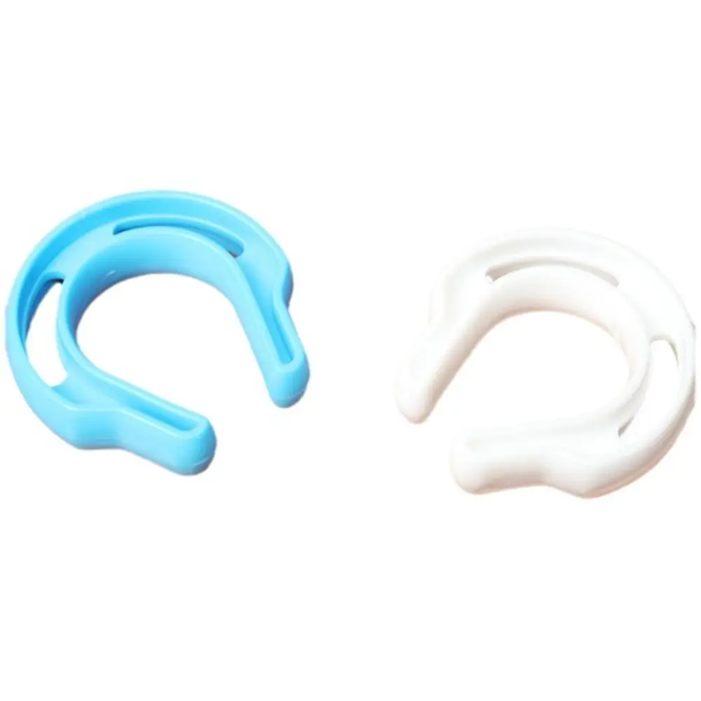 Tope de puerta de seguridad de plástico de alta calidad, protectores de puerta duraderos, Clips de puerta, protección de seguridad, 2 uds.