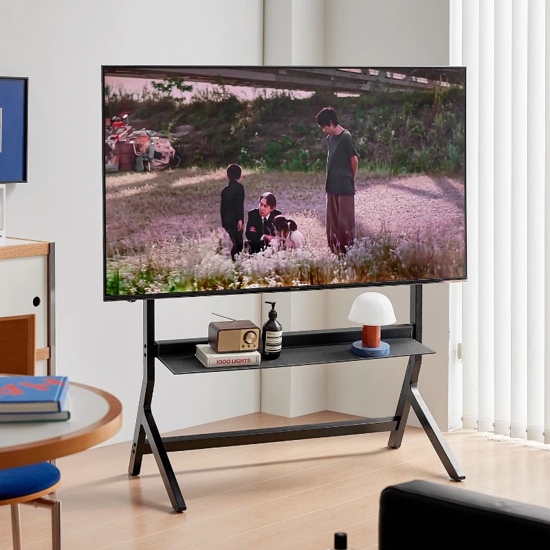 

TV bracket universal floor art small apartment household 55/65/75 inch hanger TV cabinet