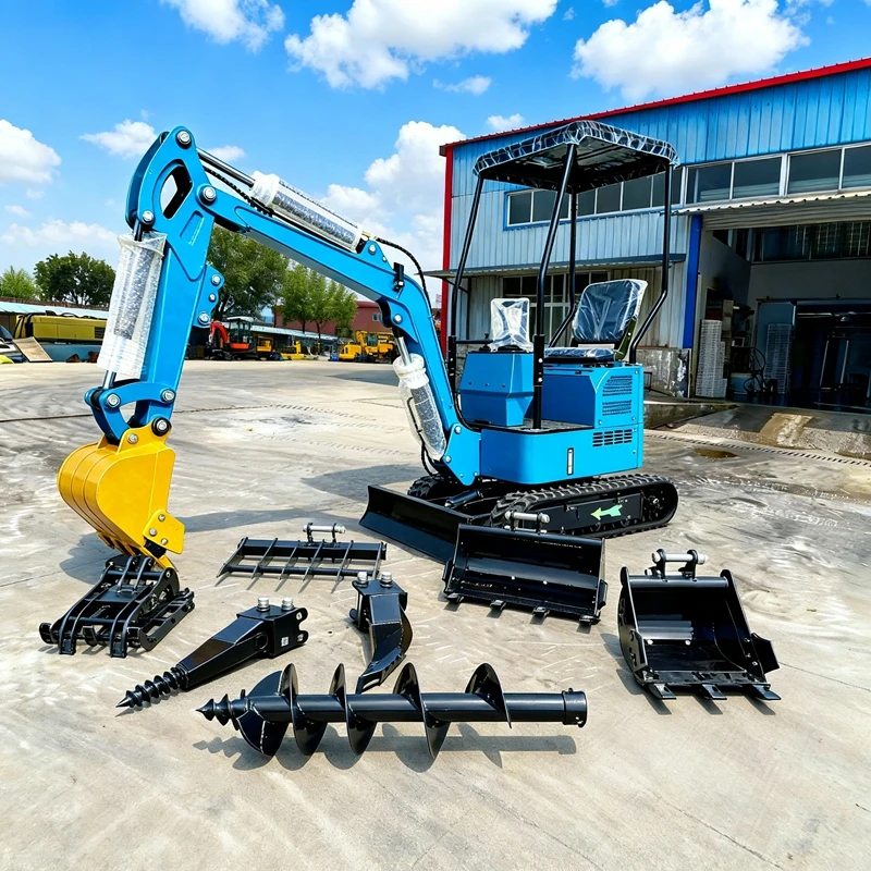 

Мини-экскаватор 1,0 тонны с двигателем YANMAR, стандарт EPA/Euro 5, для сельского хозяйства и строительства, мини-экскаваторы Kubota, Европа