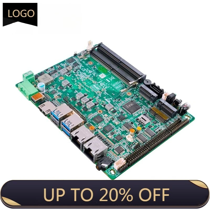 OEM ODM 3.5 Inch X86 Embedded PC Motherboard 12th Gen Core I3 I5 I7 2 LAN 6COM 2*DDR5 IoT Industrial Single Board Computer SBC