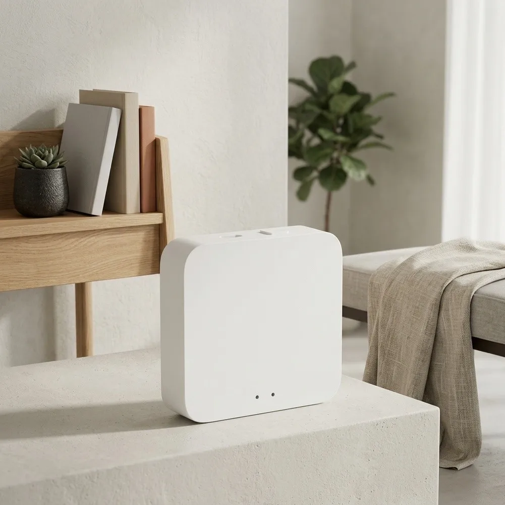 60*60*15mm Compact Bluetooth-compatible Hub For TUYA Network WiFi Bridge= Wireless Control Center For Smart Home 128 Devices