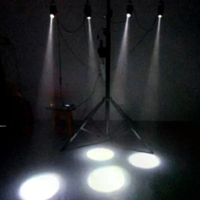 

5 Вт светодиодный белый луч, точечный светильник, супер яркий светильник, шарики, проектор DJ, дискотека, DMX, сценическое освещение, крутое для KTV DJ