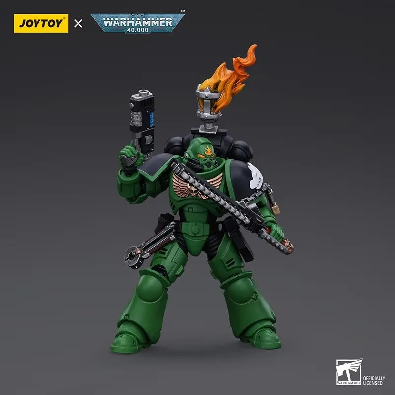 JOYTOY 1/18 Action Figure Warhammer 40K Salamanders Eradicators Brother Xavak Anime Figuren Model Collectie Ornament Speelgoed Gift