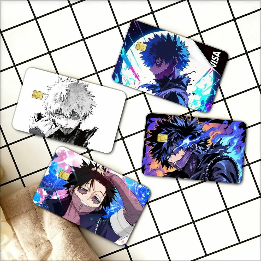 

Anime Dabi Waterproof Film Skin Cover Credit Card Stickers Debit Front Bank Bus Pass