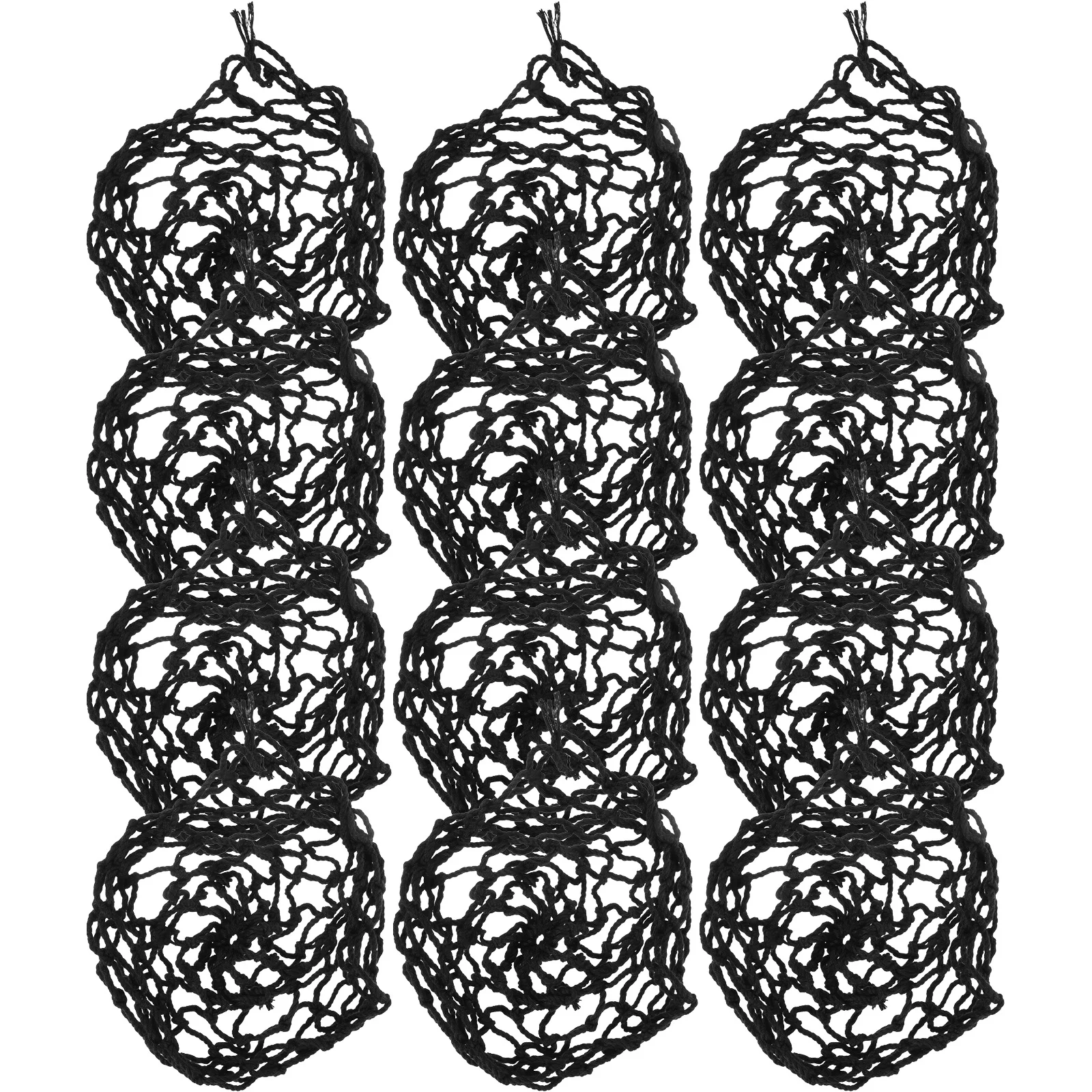 

12pcs Billiard Net Basket Pool Table Accessories Kit Drop Pocket Replacement Cotton Thread Durable Storage Holed Balls Catch