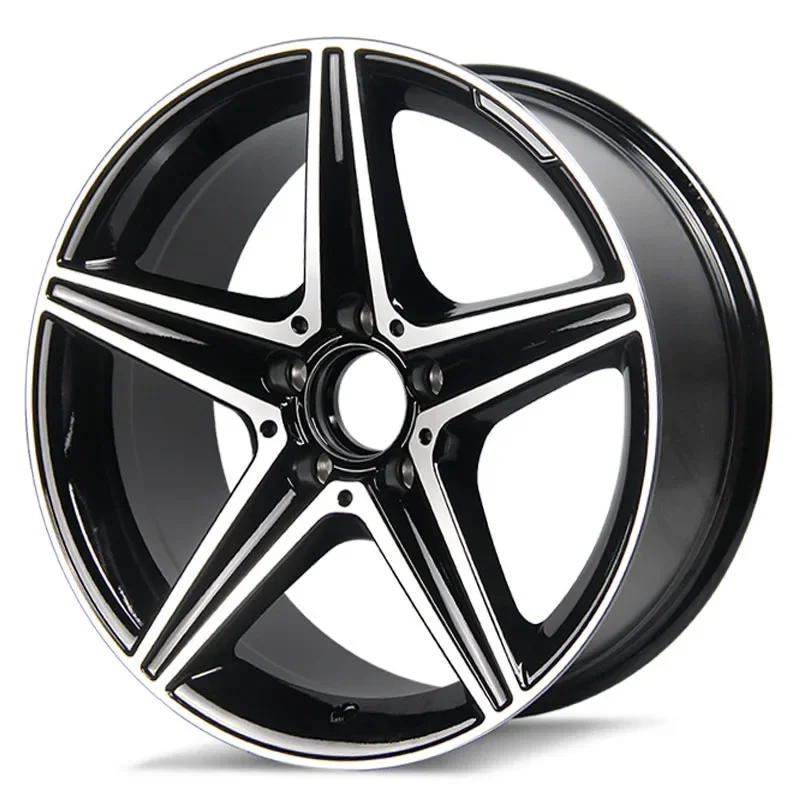 17/18/19/21/22 inch  aluminum chrome star sport car wheels 5 holes auto casting custom deep dish alloy  17x7.5 rims