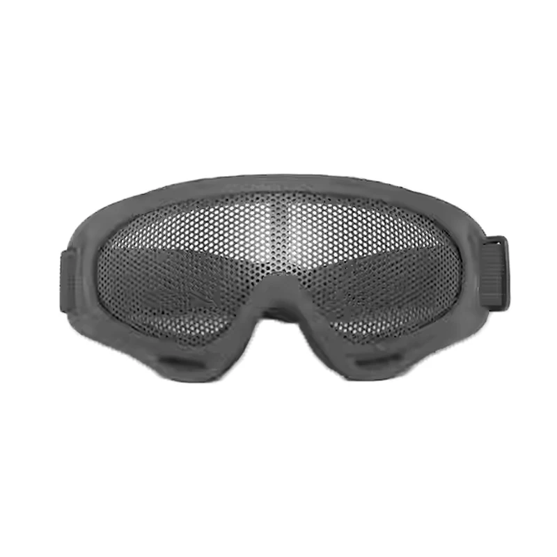 1PCS Steel Wire Mesh Safety Goggles Splash-proof Anti-Impact Breathable Protection Eyeg lasses for RC Lawn Mower Trimming Garden
