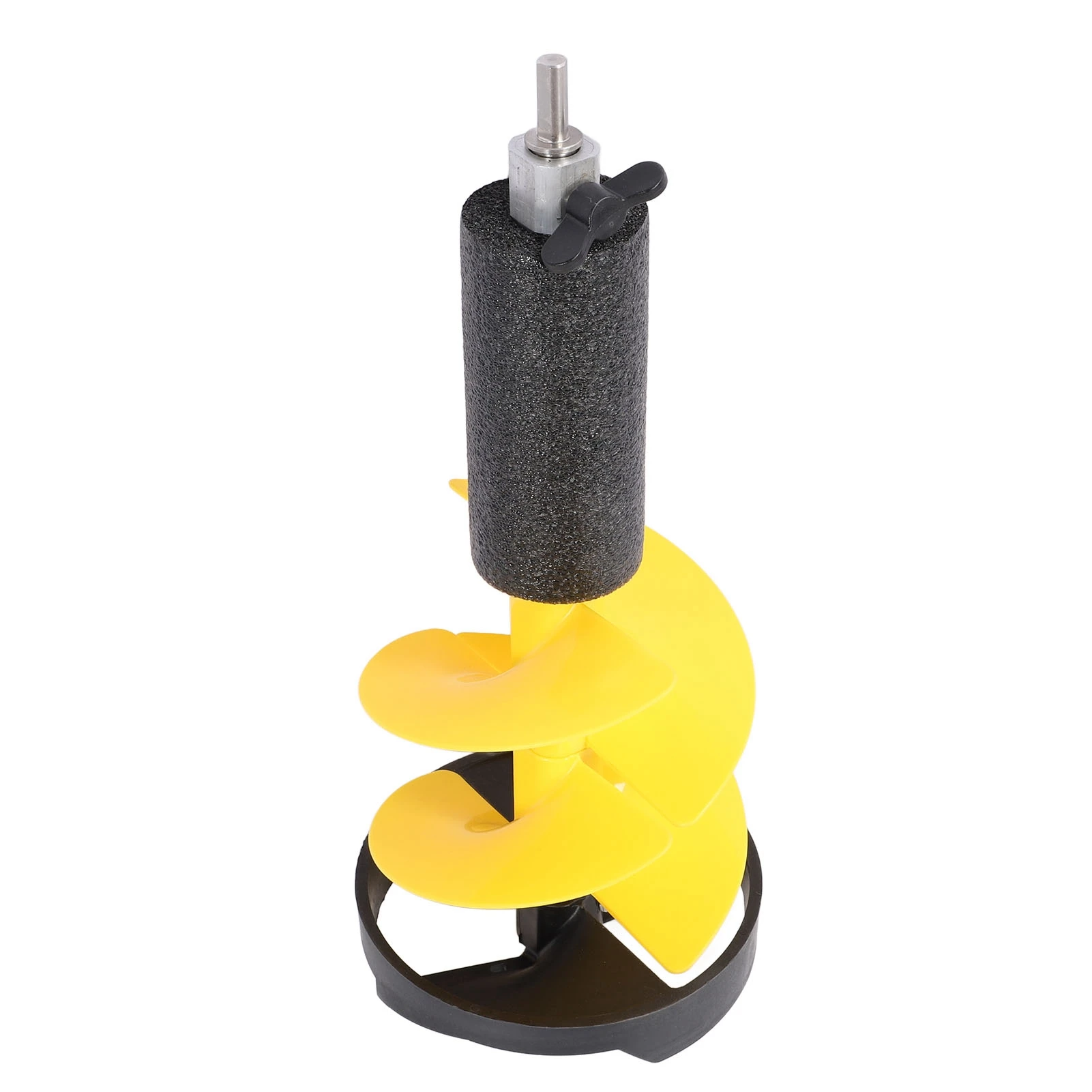 Ice Auger Bit 8 Inch Diameter 20 Inch Length Nylon Ice Drill Auger with Versatile Adapter and Float