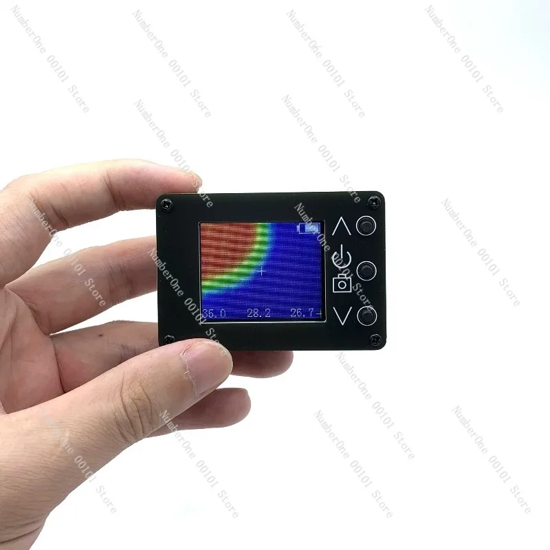 MLX90640 Portable Thermal Imager Temperature Measurement 1.8-inch TFT Screen Can Take Pictures of Electronics