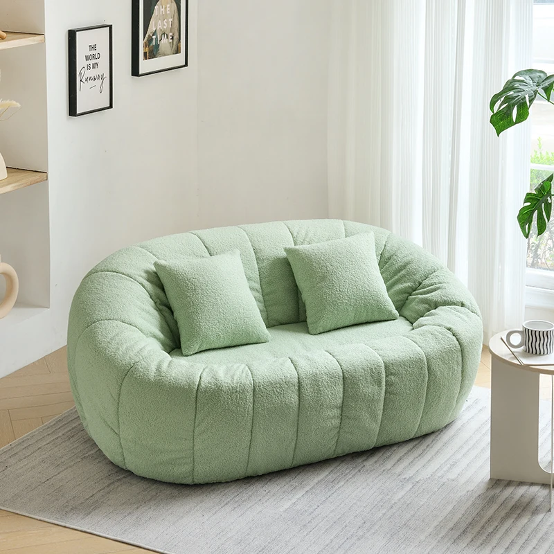 

Floor Lazy Comfortable Adults Green Sofa Beds Nordic Lounge Ensembles Meubles De Jardin Furniture For Bedroom