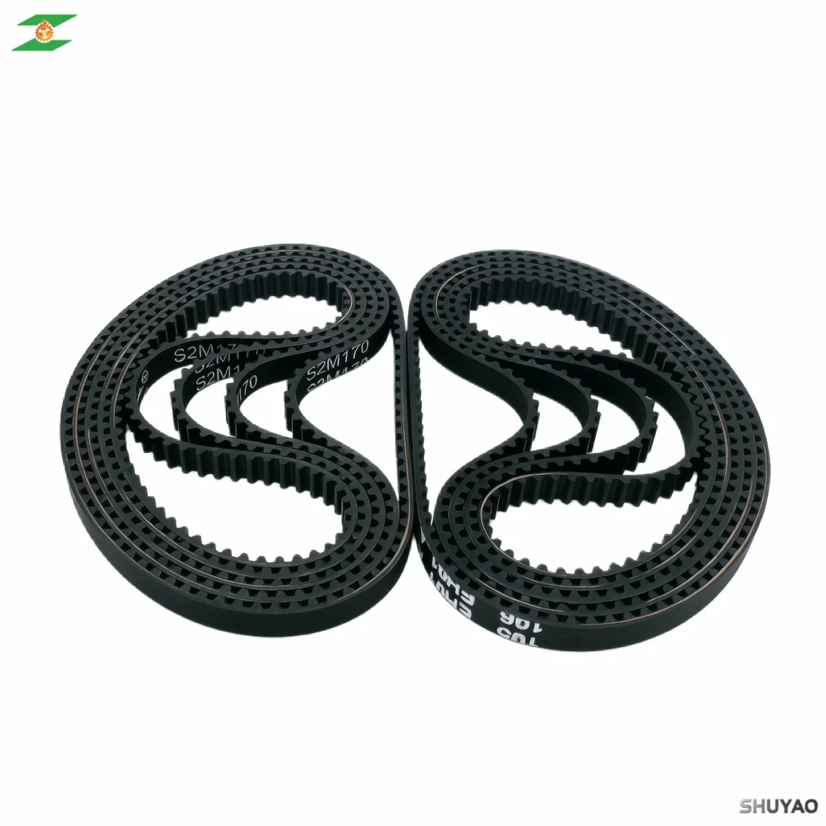 S2M Rubber Timing Belt Width 4-20mm Length150 152 154 156 158 160 162 164 166 168mm Rubber Transmission Closed Loop 2M CNC Drive