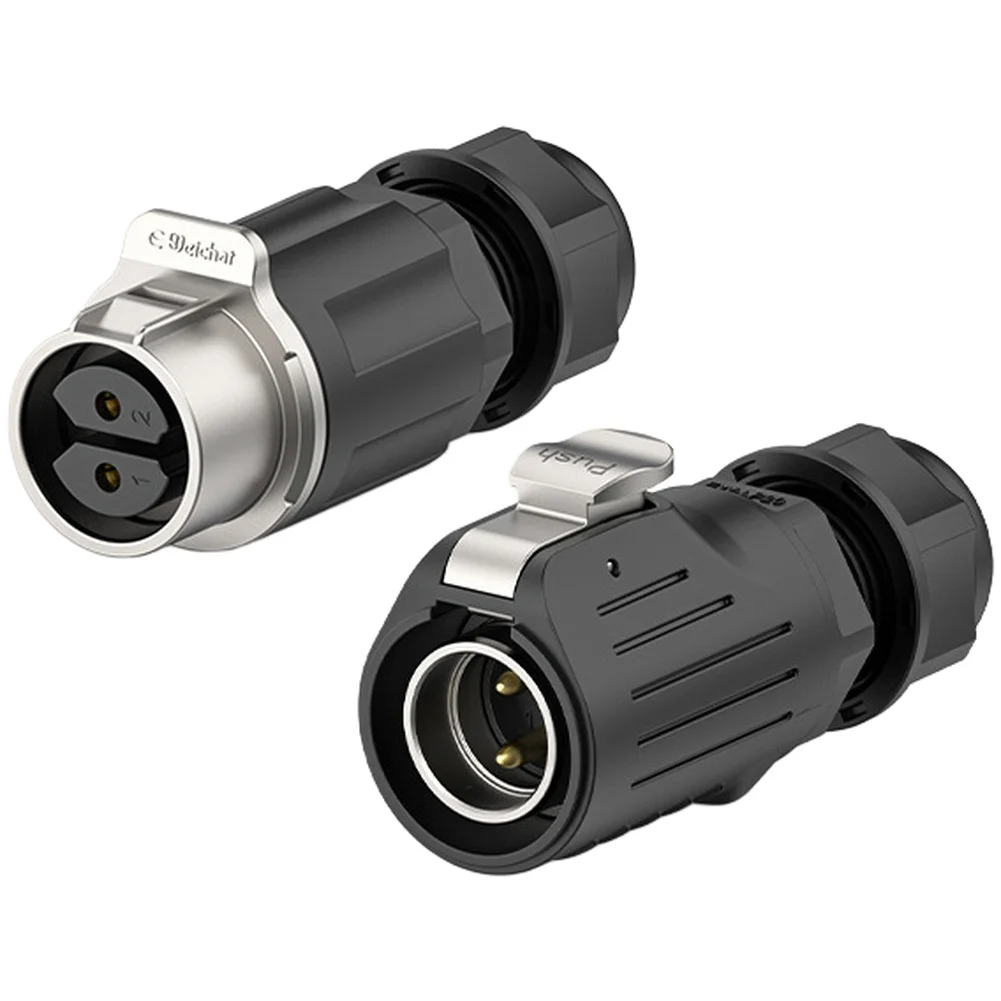 2pcs LP-20 2P/3P/4P Pin Aviation Connector Power Connector Waterproof Connector For Electronic Devices Automation Equipment