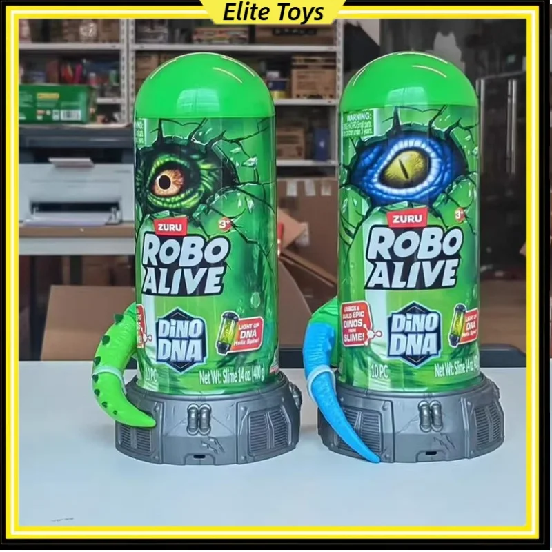 

Коллекционная игрушка Zuru Robo Alive Dino DNA Surprise Blind Box: Драконы и динозавры для поиска сокровищ, модная модель, идеальный подарок
