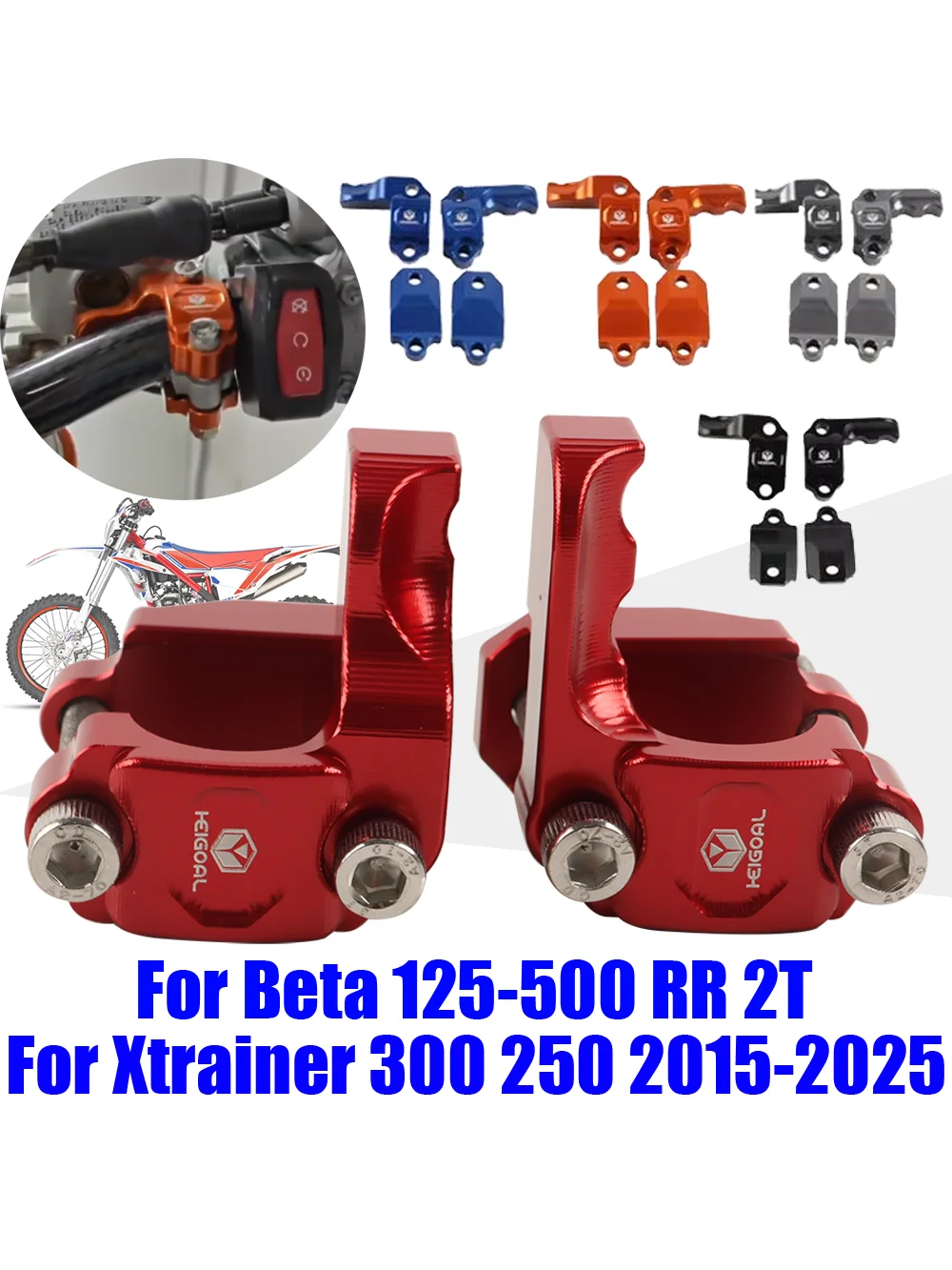 Protecteur de maître-cylindre de Motocross, pour Beta Xtrainer 300 x-trainer 250 RR 125 200 250 300 350 390 400 430 450 480 498 500