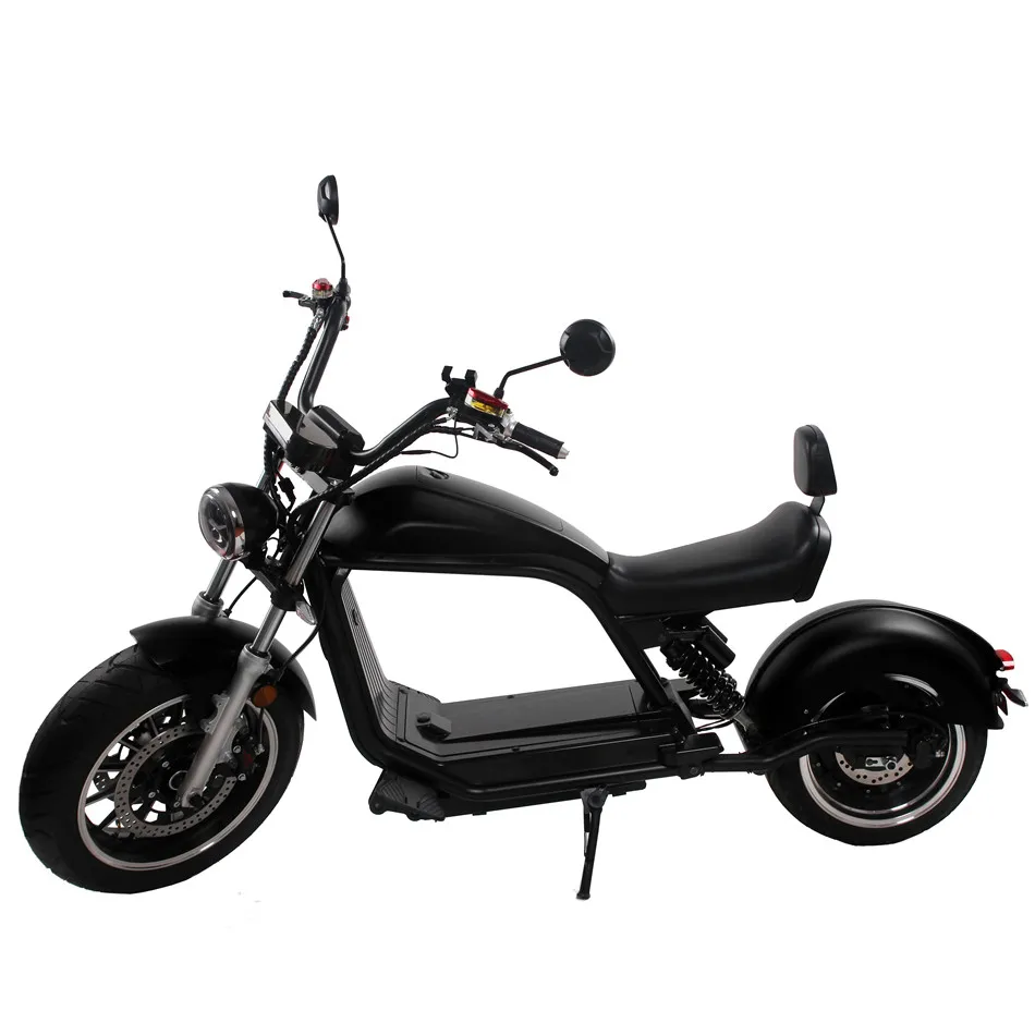 LUQI HL6.0 Citycoco Big Wheel Powerful 2000W 20/30/45AH EEC COC VIN Number Electric Scooter Motorcyclecustom